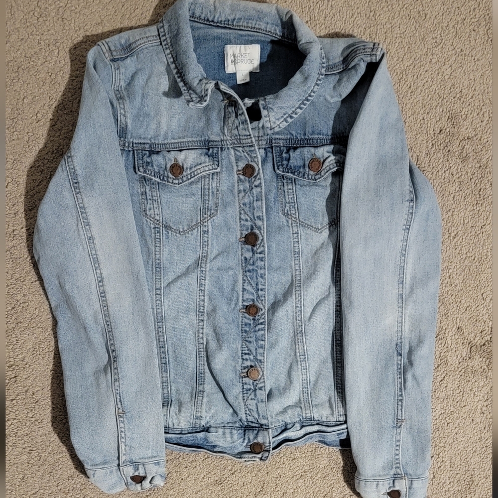 Market & Spruce Large Jean Jacket